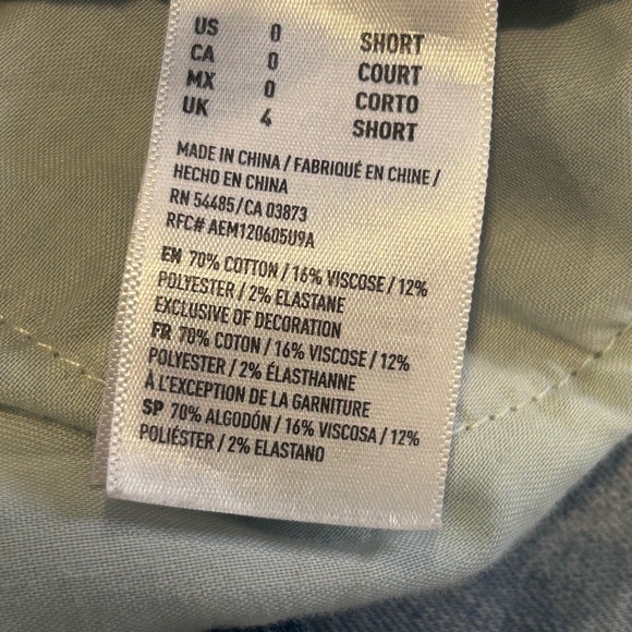 👖”American Eagle” Ladies Blue Super Stretch Skinny Jeans with Subtle Whiskering💙 - Picture 9 of 15